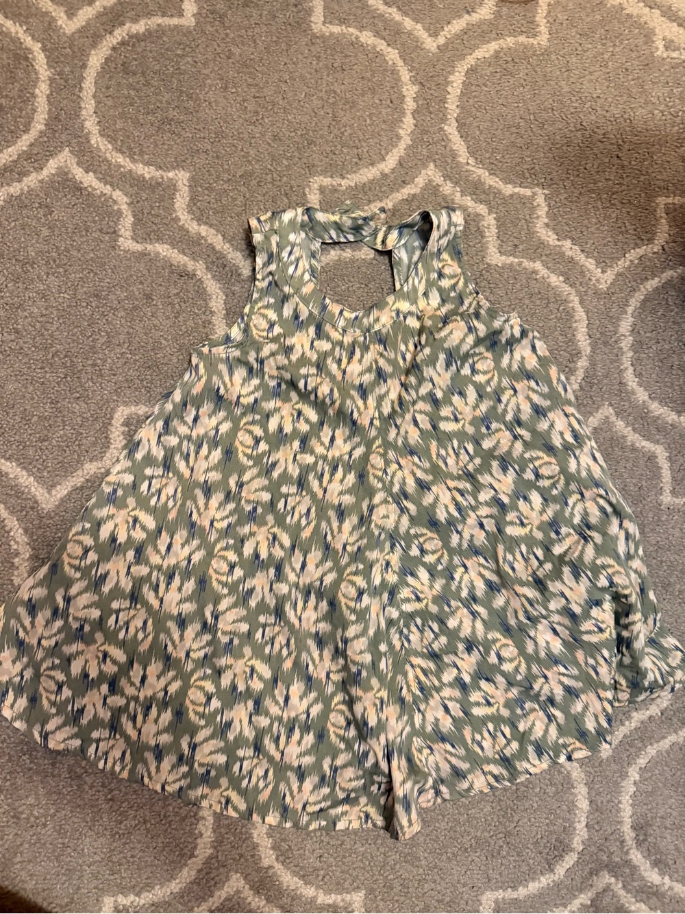 Old Navy 2T Green swing dress